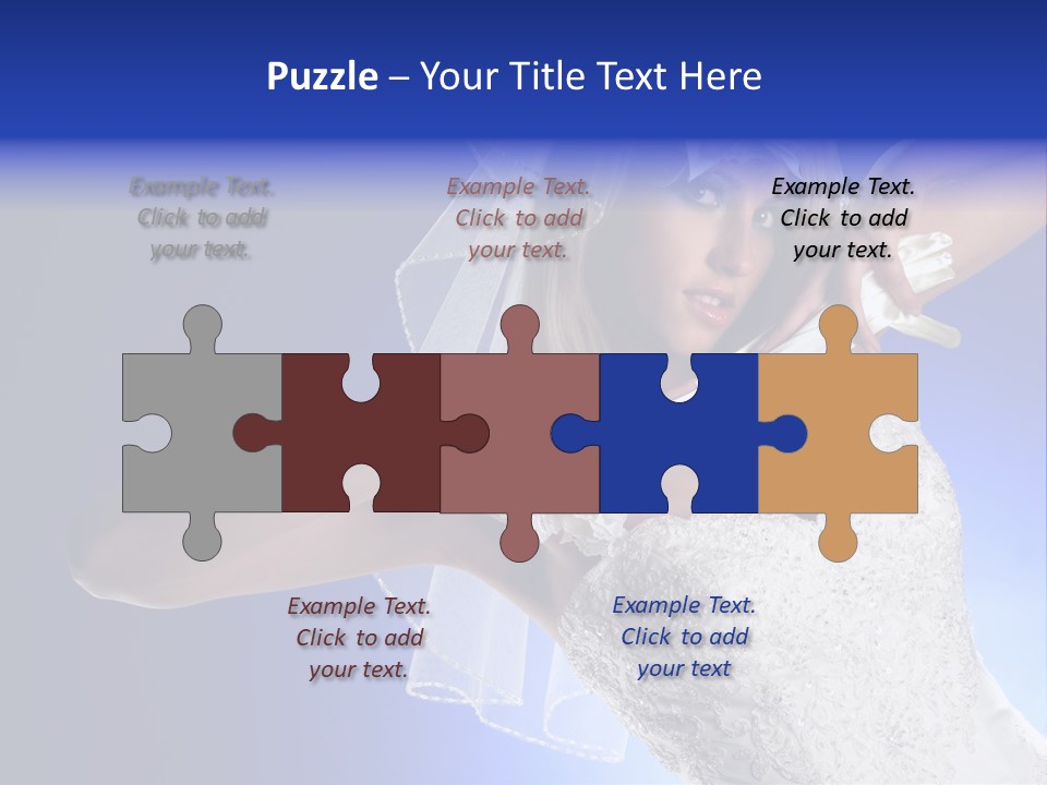 Hair Eye White PowerPoint Template