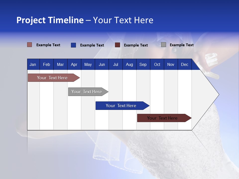 Hair Eye White PowerPoint Template