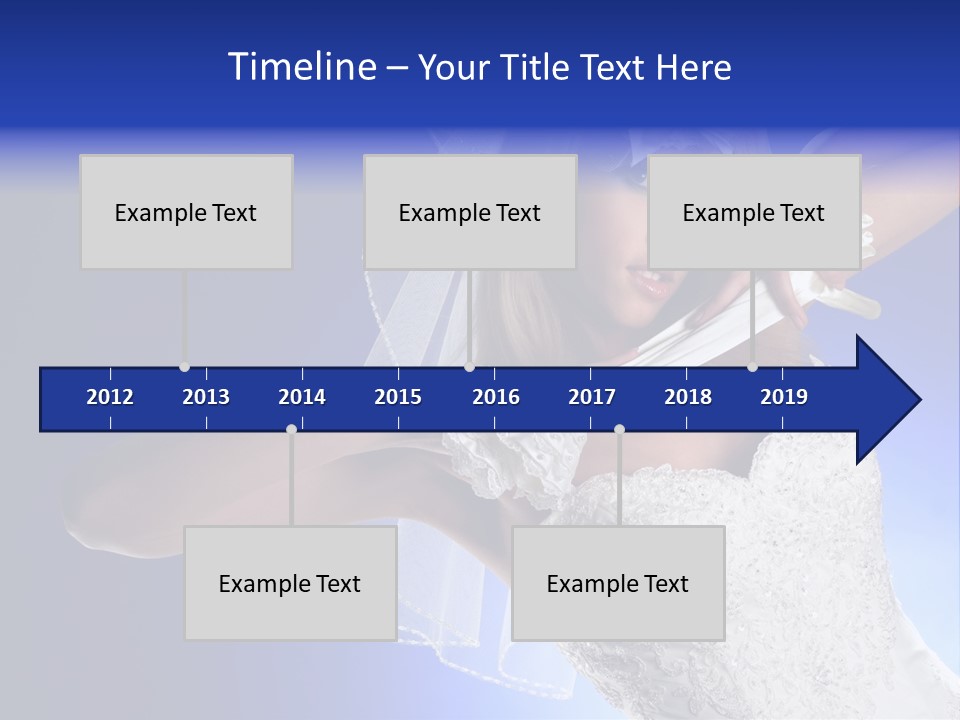 Hair Eye White PowerPoint Template