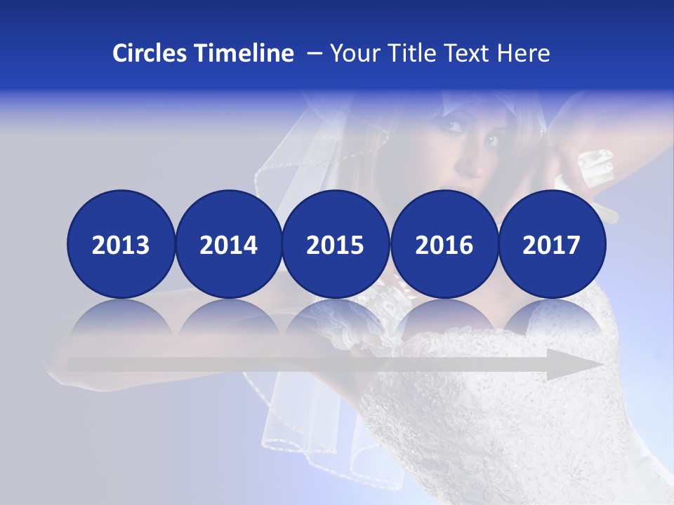 Hair Eye White PowerPoint Template