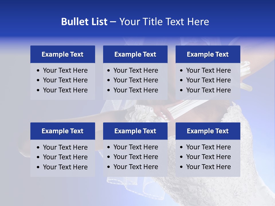 Hair Eye White PowerPoint Template