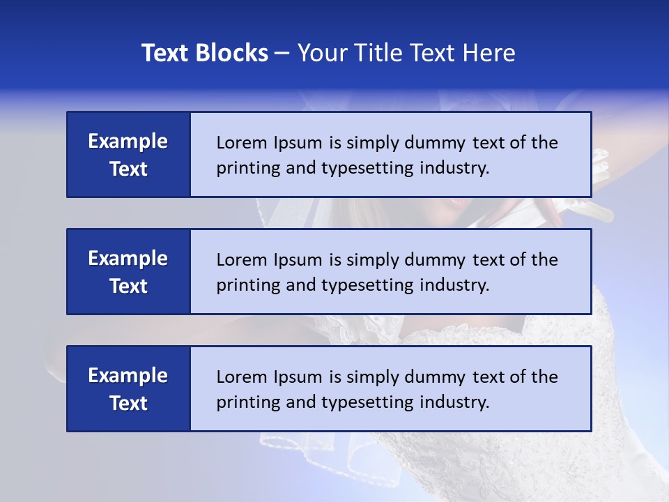 Hair Eye White PowerPoint Template