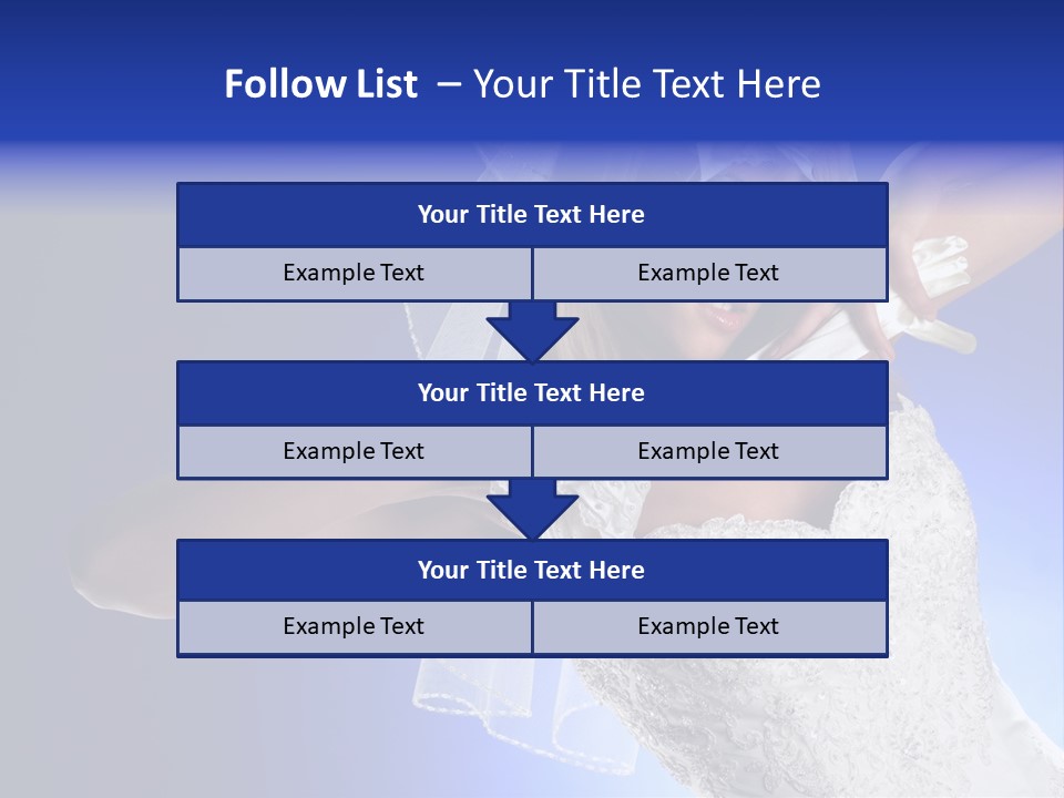 Hair Eye White PowerPoint Template