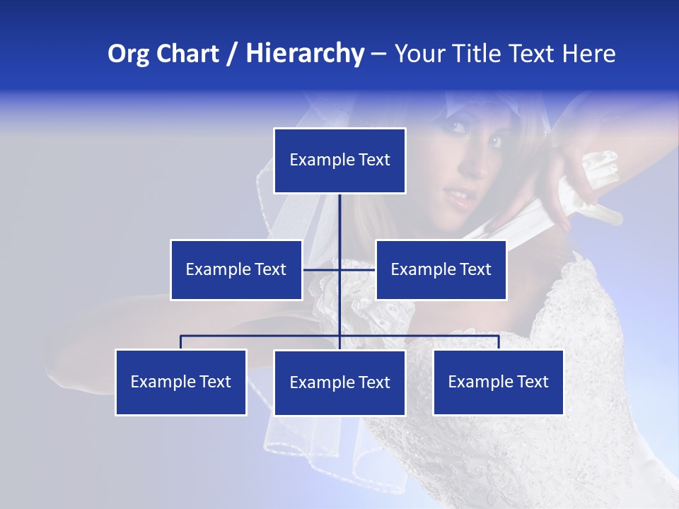 Hair Eye White PowerPoint Template