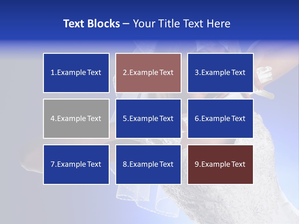 Hair Eye White PowerPoint Template