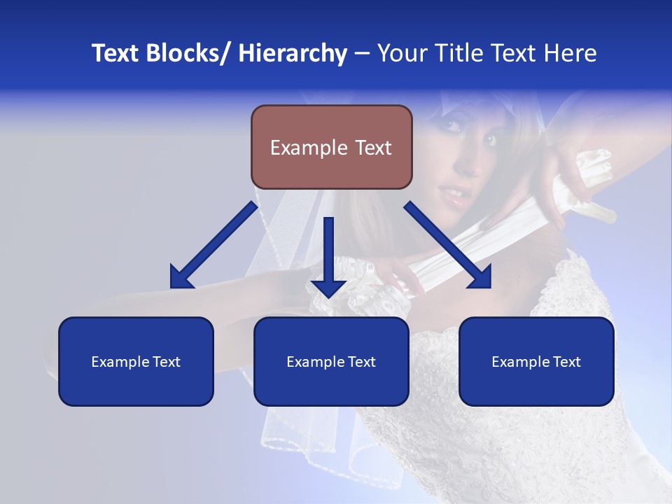 Hair Eye White PowerPoint Template