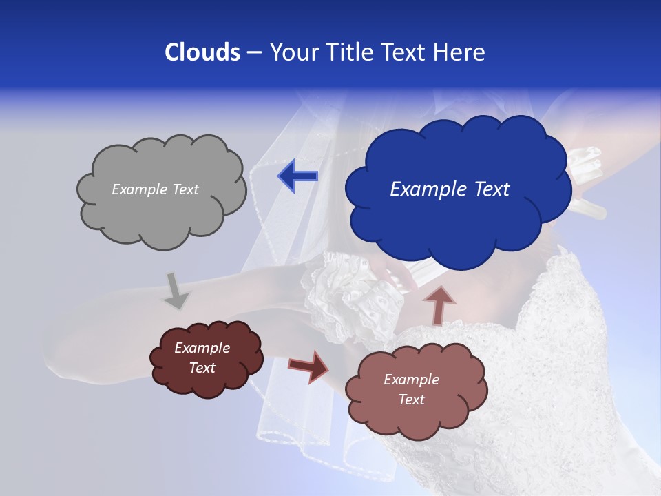 Hair Eye White PowerPoint Template