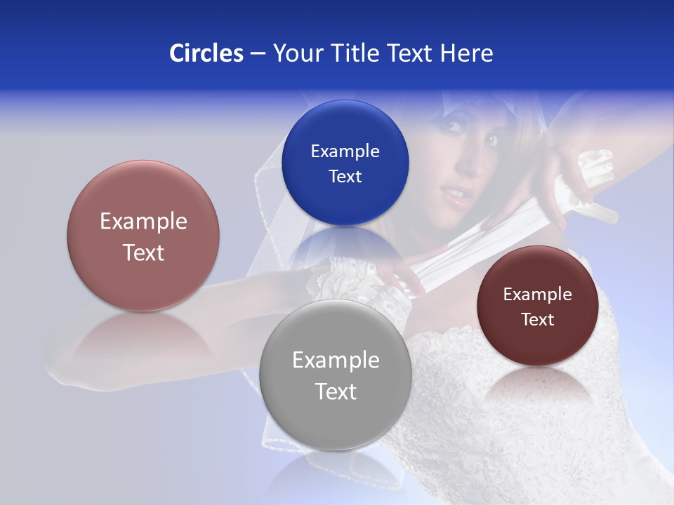 Hair Eye White PowerPoint Template