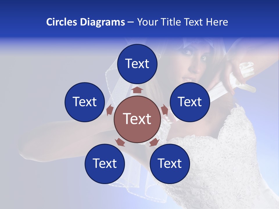 Hair Eye White PowerPoint Template