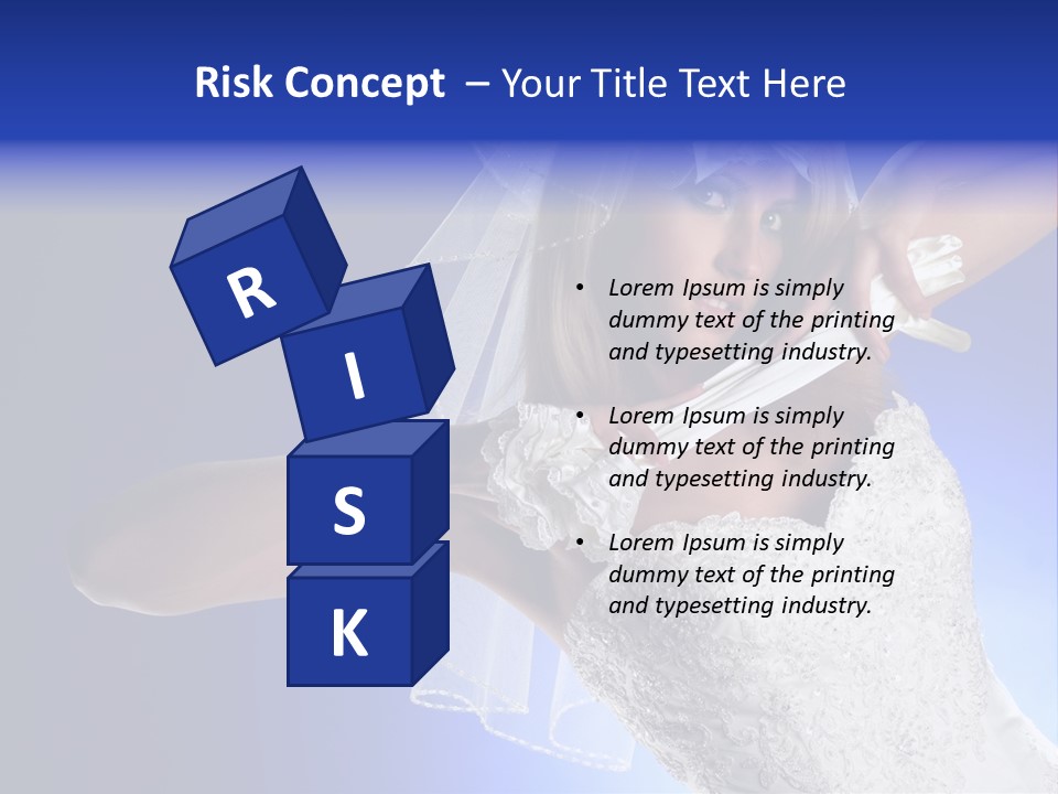 Hair Eye White PowerPoint Template