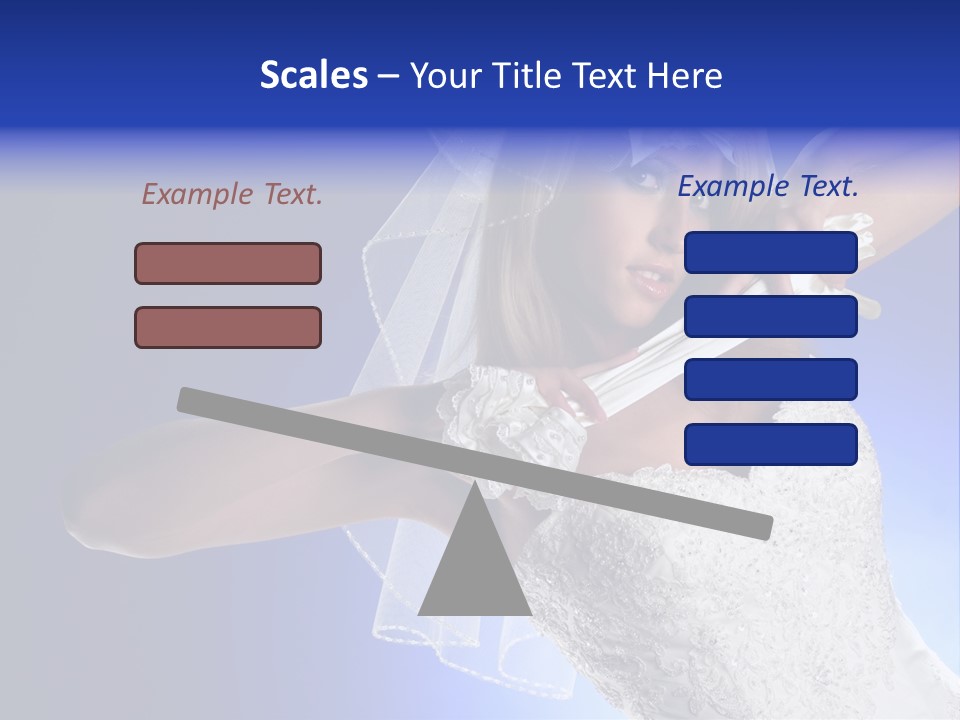 Hair Eye White PowerPoint Template