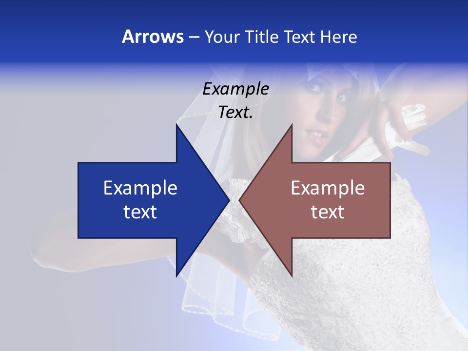 Hair Eye White PowerPoint Template