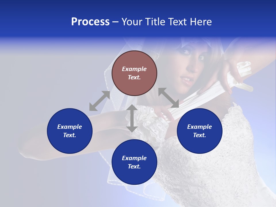 Hair Eye White PowerPoint Template