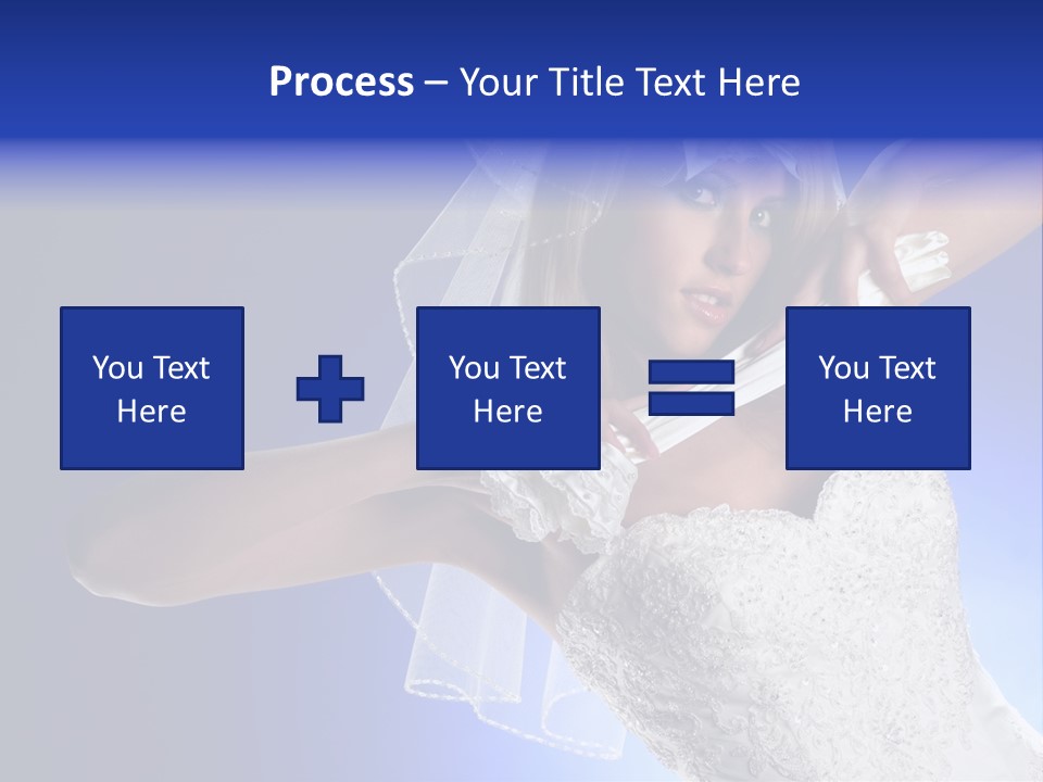 Hair Eye White PowerPoint Template