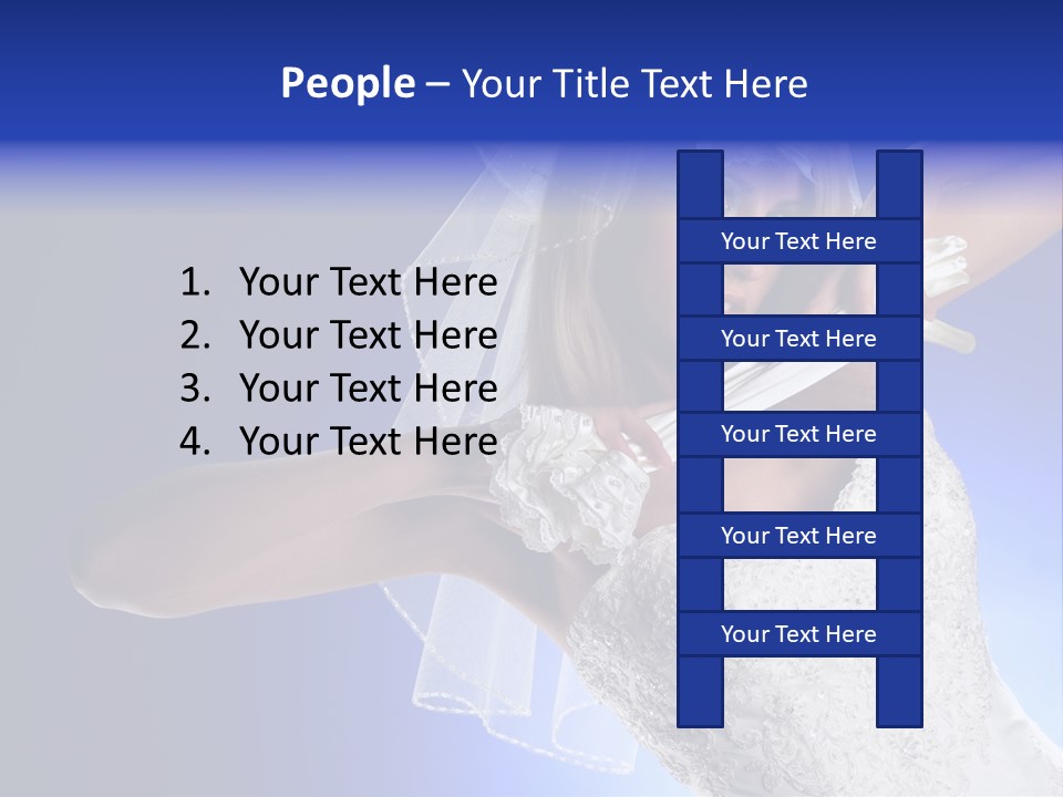 Hair Eye White PowerPoint Template