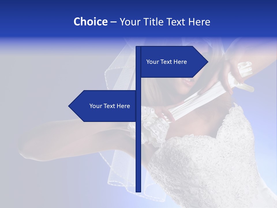 Hair Eye White PowerPoint Template