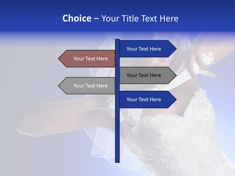 Hair Eye White PowerPoint Template