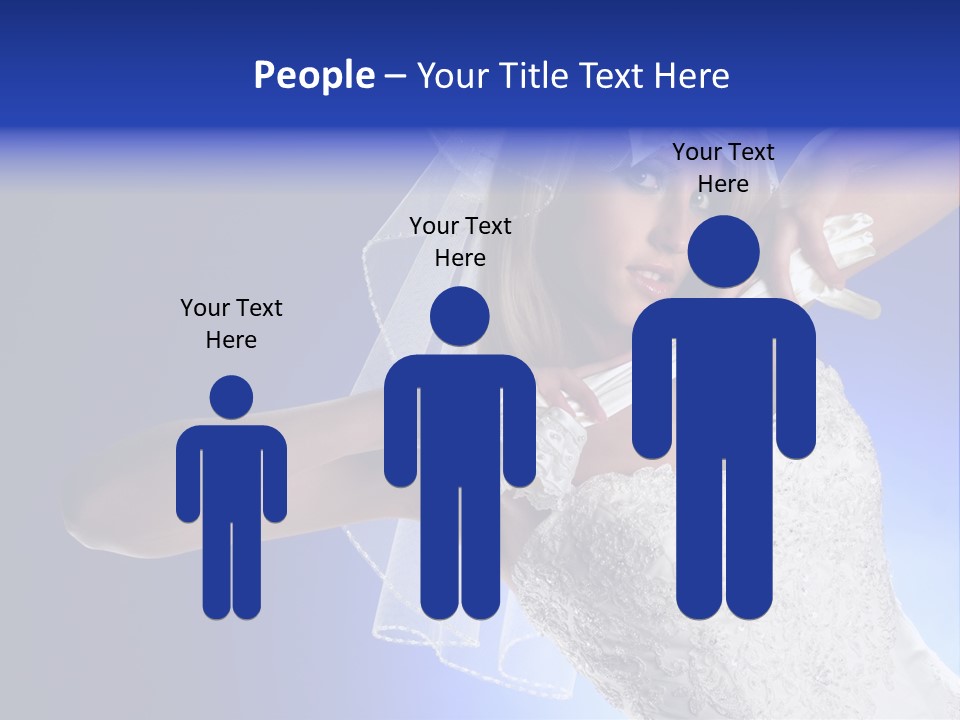 Hair Eye White PowerPoint Template