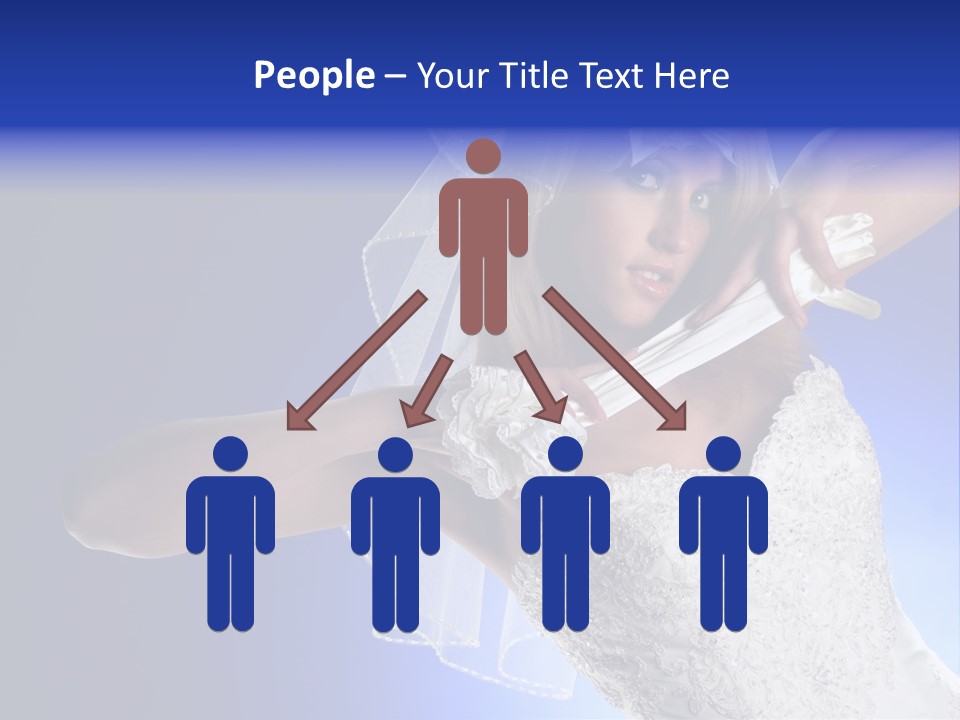 Hair Eye White PowerPoint Template