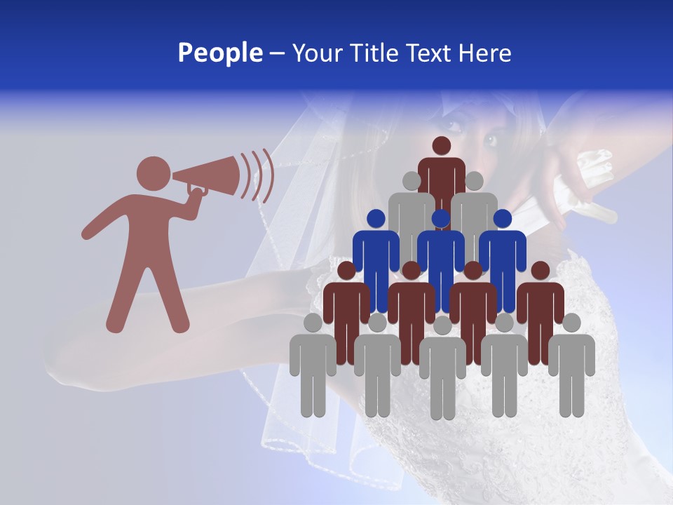 Hair Eye White PowerPoint Template