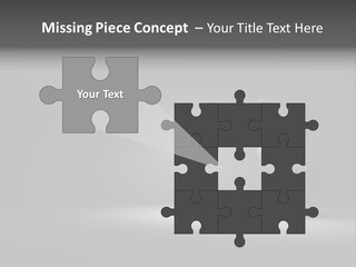 Illumination Future Atom PowerPoint Template