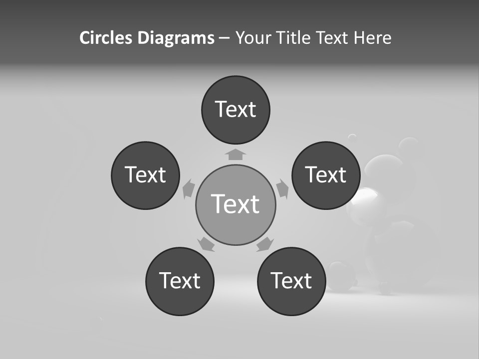 Illumination Future Atom PowerPoint Template