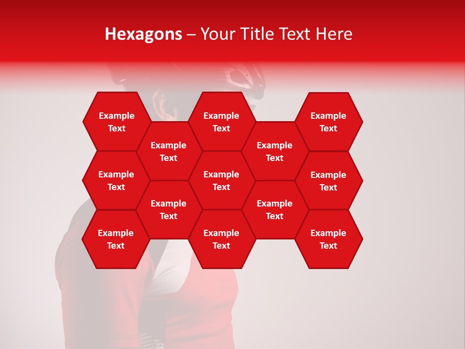 Man Guy Bike PowerPoint Template