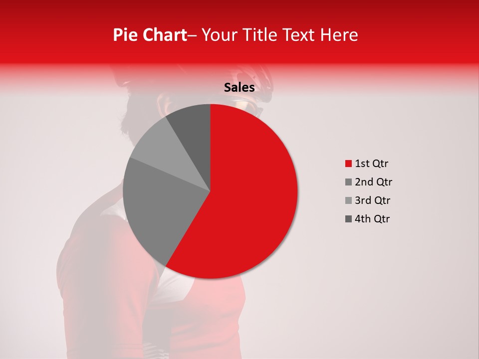 Man Guy Bike PowerPoint Template