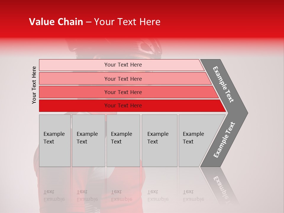 Man Guy Bike PowerPoint Template