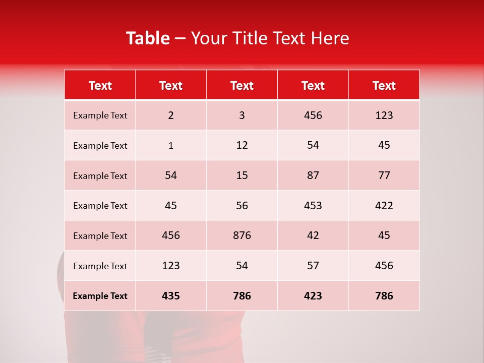 Man Guy Bike PowerPoint Template