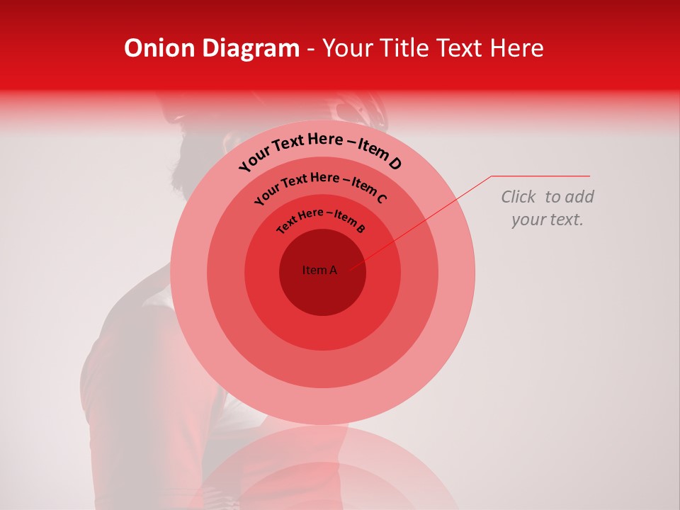 Man Guy Bike PowerPoint Template