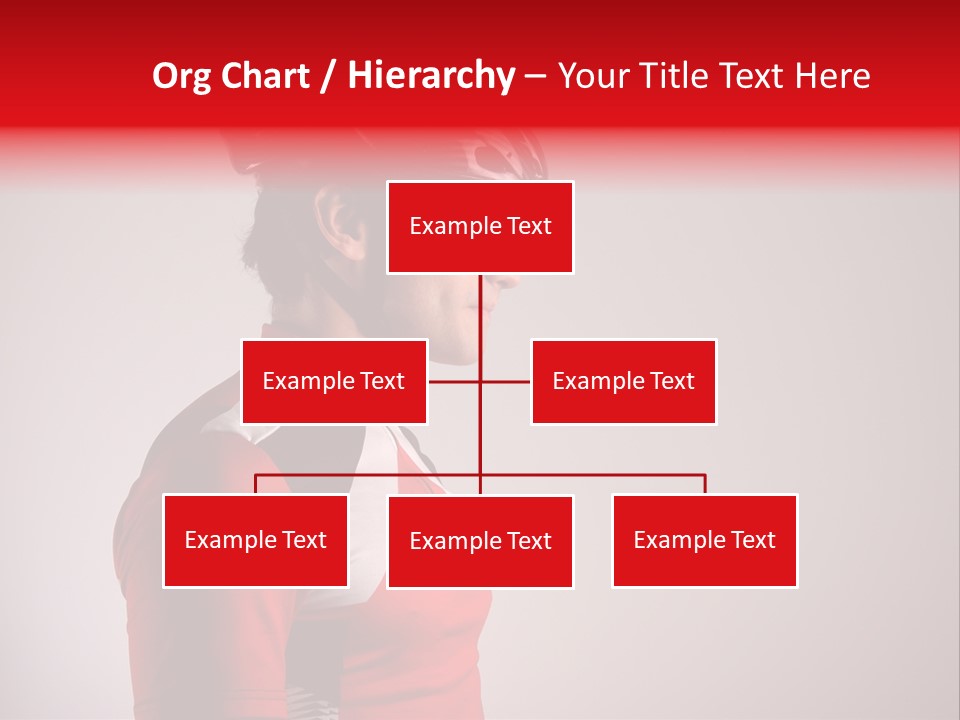 Man Guy Bike PowerPoint Template