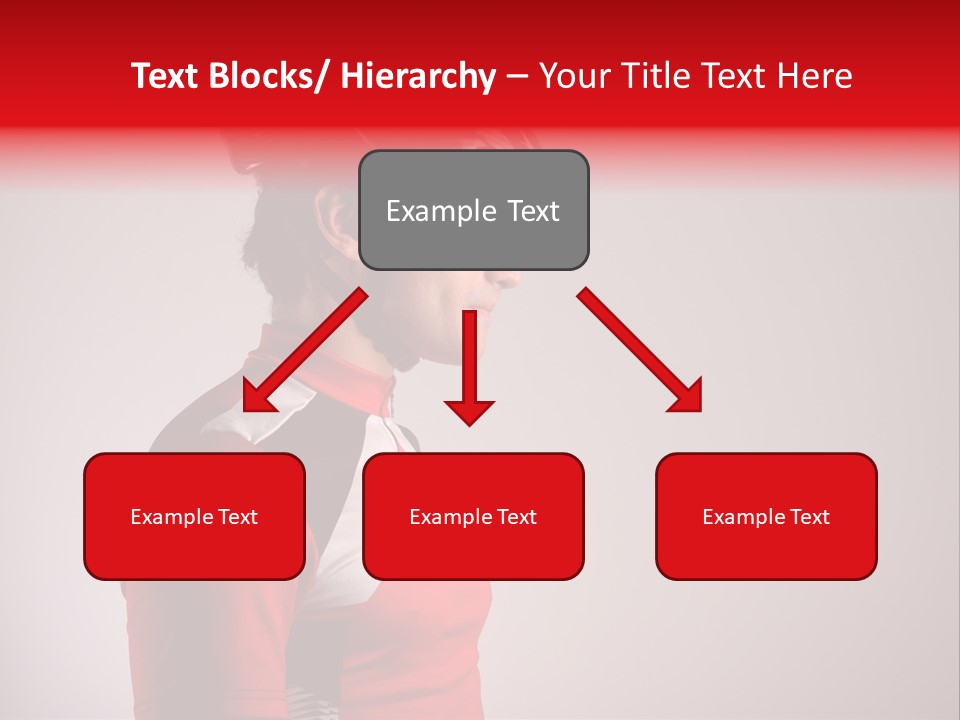Man Guy Bike PowerPoint Template
