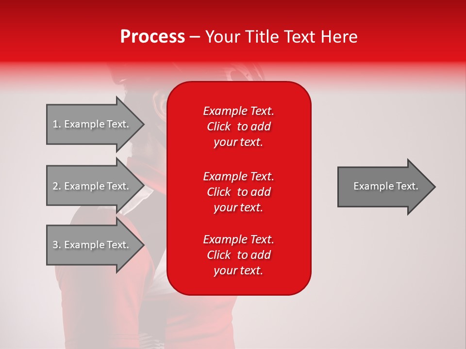 Man Guy Bike PowerPoint Template