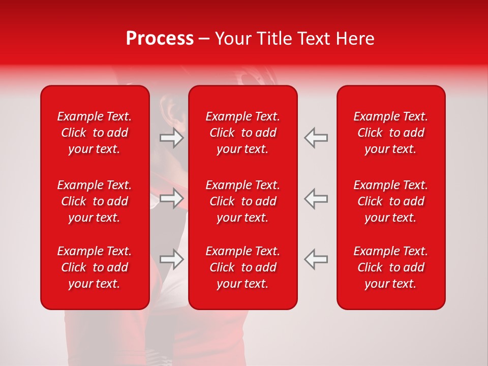 Man Guy Bike PowerPoint Template