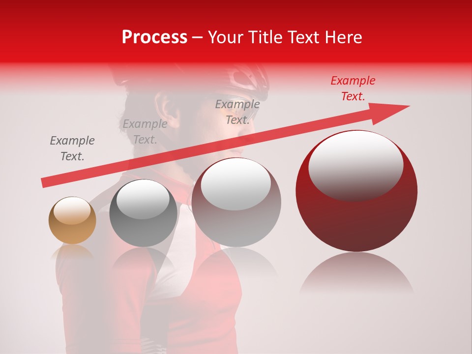 Man Guy Bike PowerPoint Template