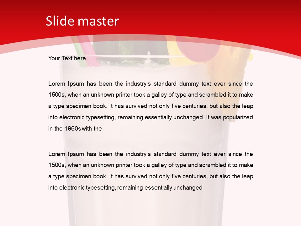 Taho Colada Anniversary PowerPoint Template