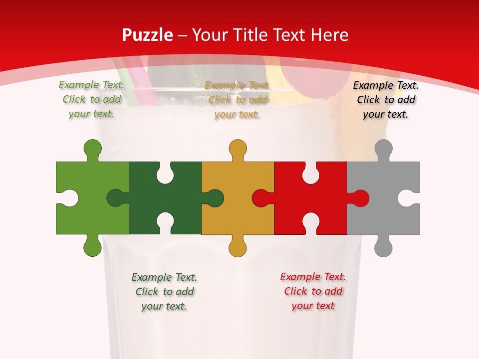 Taho Colada Anniversary PowerPoint Template