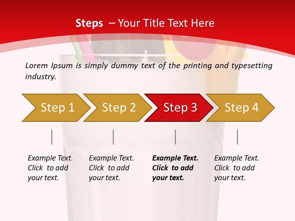 Taho Colada Anniversary PowerPoint Template