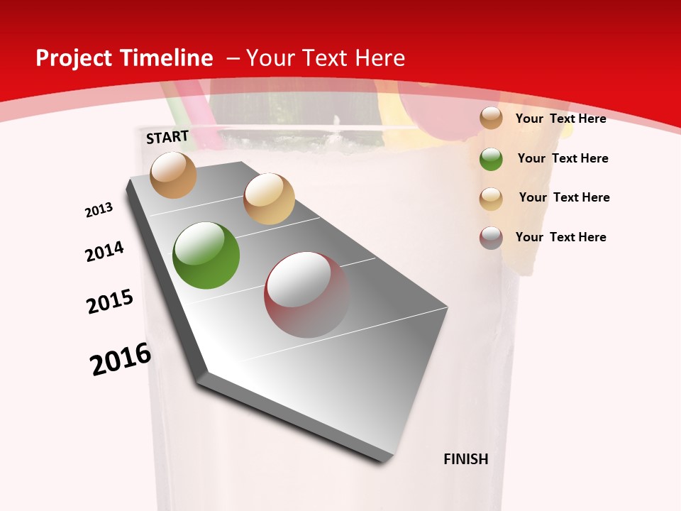 Taho Colada Anniversary PowerPoint Template