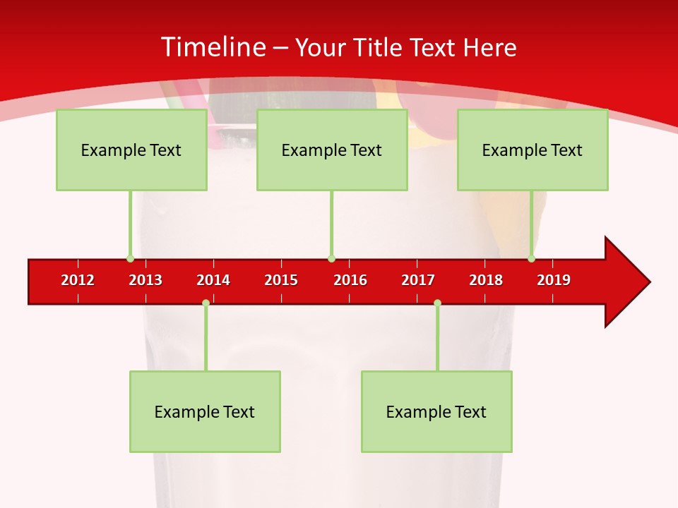 Taho Colada Anniversary PowerPoint Template