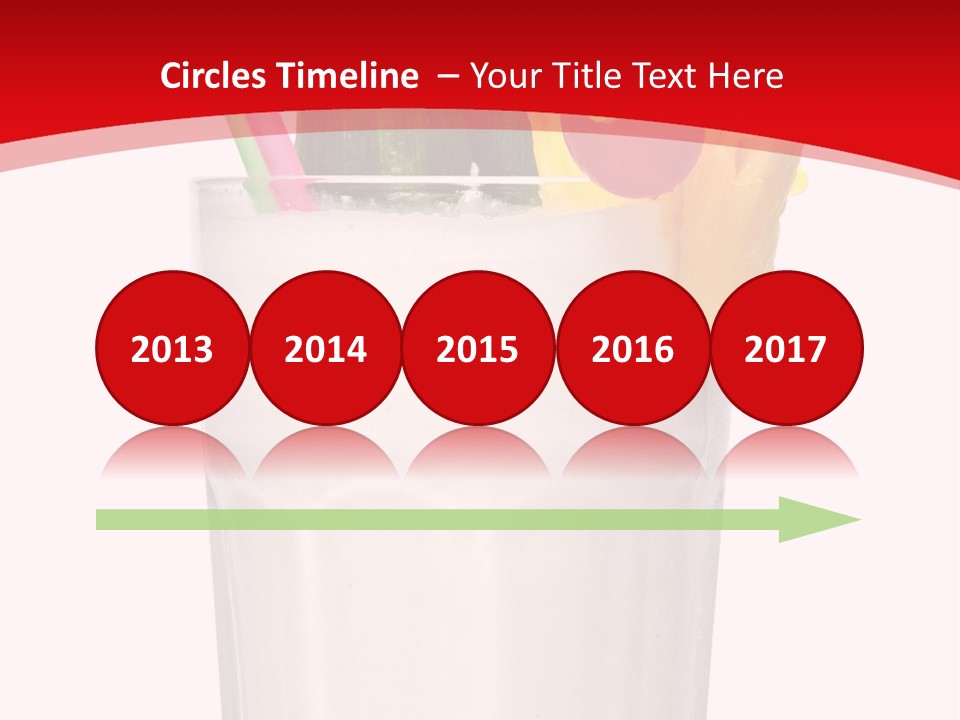 Taho Colada Anniversary PowerPoint Template