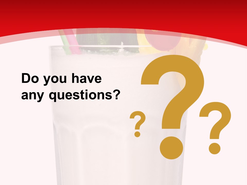 Taho Colada Anniversary PowerPoint Template