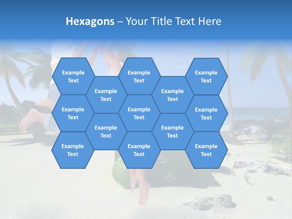 Paradise Tree Happiness PowerPoint Template