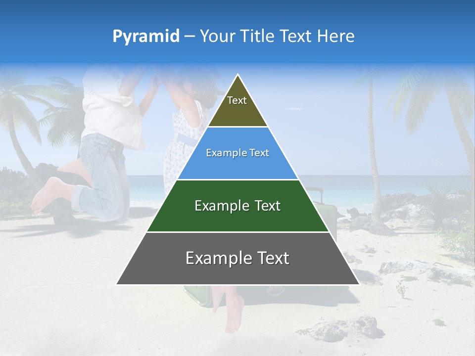 Paradise Tree Happiness PowerPoint Template