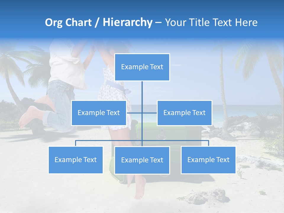 Paradise Tree Happiness PowerPoint Template