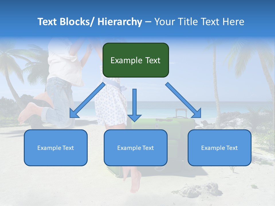 Paradise Tree Happiness PowerPoint Template