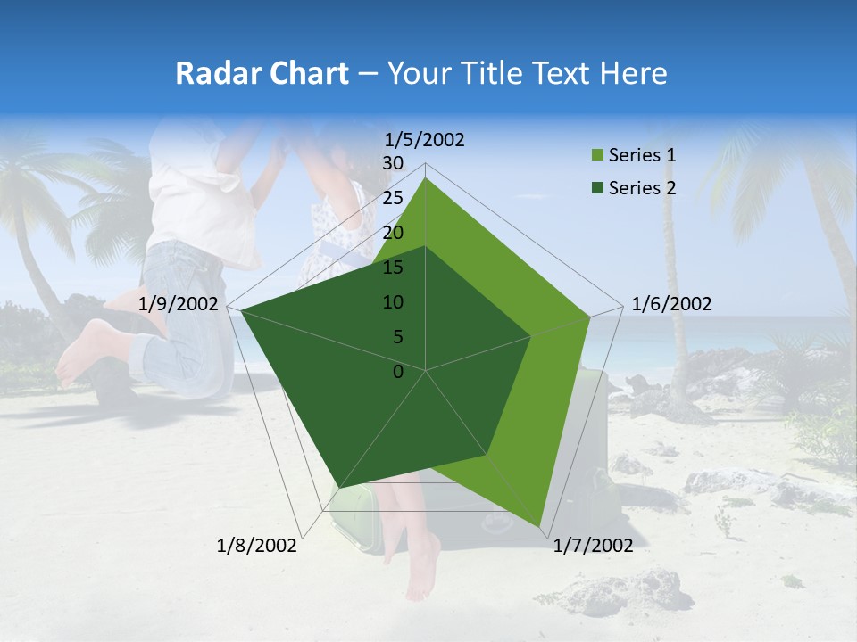 Paradise Tree Happiness PowerPoint Template