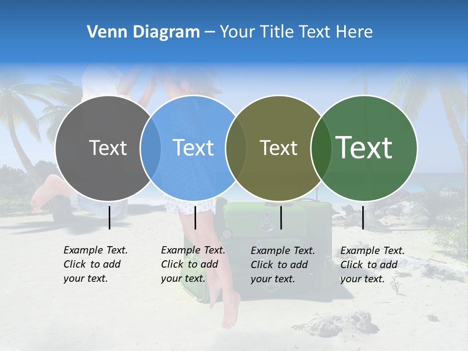 Paradise Tree Happiness PowerPoint Template