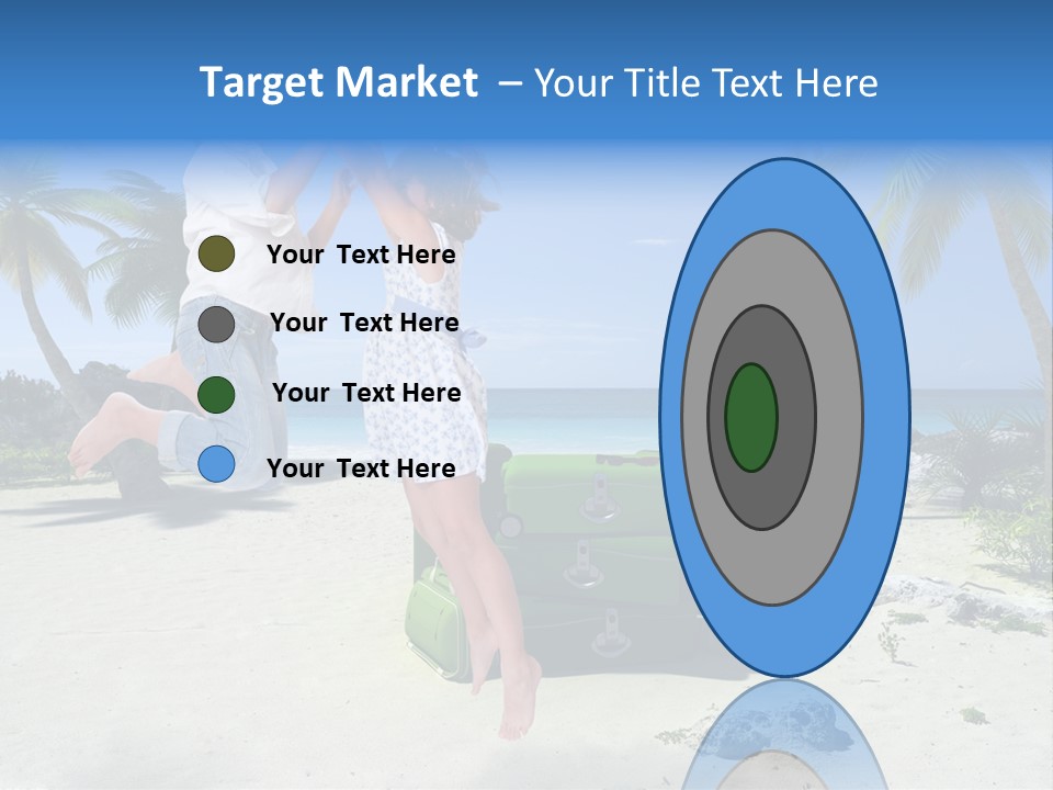 Paradise Tree Happiness PowerPoint Template